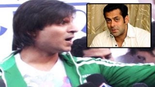 Vivek Oberoi INSULTS a Reporter who speaks of SALMAN KHAN [upl. by Neahs]