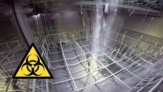 TECHNIK  SPÜLMASCHINE VON INNEN  inside a dish washer  GoPro Hero  MampMTube [upl. by Ahsyad376]