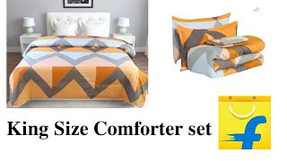 Kingsize Comforter Set  𝗙𝗹𝗶𝗽𝗰𝗮𝗿𝘁 𝗥𝗲𝘃𝗶𝗲𝘄 IvoosDiarys [upl. by Anema]