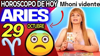 🆘POTENTE E INESPERADA NOTICIA❗️😨 Aries ♈ MONHI VIDENTE 🔮 Horoscopo De Hoy 29 De Octubre 2024 ❤️ [upl. by Kinsman754]