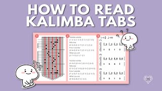 How to Read Kalimba Tabs  Number and Letter Notation amp Kalimba Tablature [upl. by Iam]