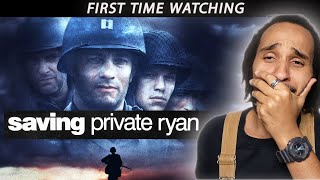 Saving Private Ryan had me shedding TEARS of vulnerability First Time Watching  Reaction  Vibes [upl. by Tammi]