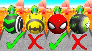 🔥Going Balls VS Action Ball Speedrun Ball Games New Addition Race 84 Android Games [upl. by Naaman]