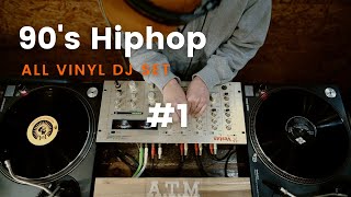 FULL VINYL  90s Hiphop Set  ATTAME [upl. by Arytal499]