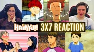 REACTING to 3x7 Haikyuu USHIJIMAS ORIGIN First Time Watching Sports Anime [upl. by Ajna]