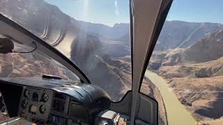 EC130 Helicopter Landing in Grand Canyon [upl. by Harli]