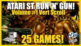 25 Atari ST Run and Gun Games 1 Vertical Scrolling [upl. by Alvin]