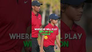 Tiger and Charlie Woods will play together again [upl. by Gillman]