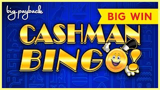 MAXI PROGRESSIVE AWESOME Cashman Bingo Babylon Jackpots Slot [upl. by Adierf]