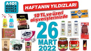 A101 26 MART 2022 İNDİRİM KATALOĞU  A101 HAFTA SONU ÜRÜNLERİ  A101 MARKET İNDİRİM [upl. by Namreg2]