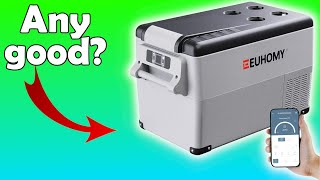 Euhomy Portable Car Refrigerator 35L Unboxing amp Overview [upl. by Lewls322]