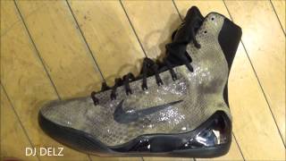 Nike Kobe 9 EXT Elite Snakeskin High Sneaker Review [upl. by Nyrhtak]