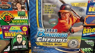 2023 Bowman Chrome Baseball Mega Box [upl. by Ydnar]