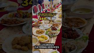 NonVeg Buffet starts from 349  Hyderabadi Asli Dawat  Salwa Caterers hyderabadfood foodie [upl. by Leyes655]