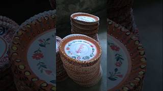 Paper plate paperplate paperplatemaking youtubeshortvideo youtube [upl. by Albie]