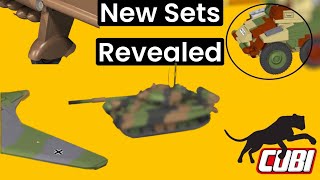 Cobi News  New Sets Revealed [upl. by Ydassac]