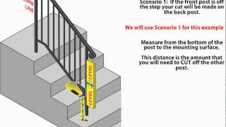 How To Install a DIY Handrail  Do It Yourself Handrail [upl. by Selden]