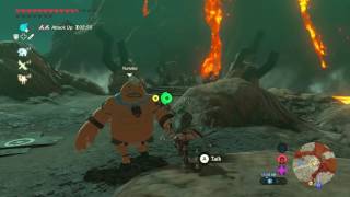 Breath of the Wild How to get to Divine Beast Vah Rudania Main Quest [upl. by Blakeley964]