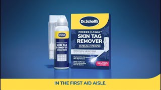 Dr Scholls® Freeze Away® Skin Tag Remover New Applicator [upl. by Adriell983]