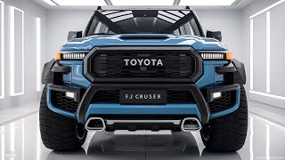 2025 Toyota FJ Cruiser The Legendary SUV is Back and Better Than Ever [upl. by Crawford]