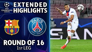 Barcelona vs Paris SaintGermain Extended Highlights  UCL on CBS Sports [upl. by Hospers]