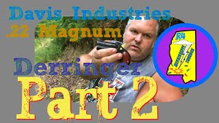 Davis Industries DM22 22 Magnum Derringer  Part 2  It does better [upl. by Yrahca]