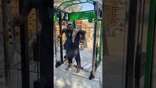 Funny Strength Checking Of Multi Functional Trainer gymequipmentsupplier funnyvideo mughalfitness [upl. by Caroline]