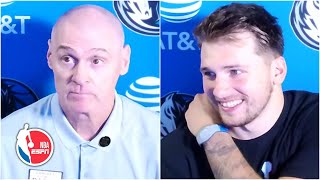 Rick Carlisle compares Luka Doncic’s court vision to that of Larry Bird Jason Kidd  NBA on ESPN [upl. by Ribble]