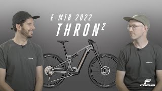 FOCUS THRON² 2022 ebike fullsuspension focusbikes [upl. by Anilorac]