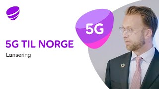 Telia lanserer 5G i Norge [upl. by Heall]