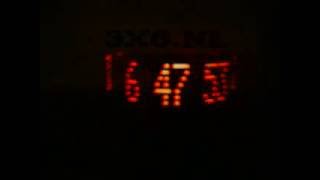 Microchip pic 16c84 16f84 LED propeller clock [upl. by Kabab630]