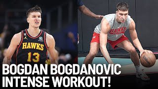 Bogdan Bogdanović INTENSE Ball Handling amp Shooting Workout [upl. by Keisling298]