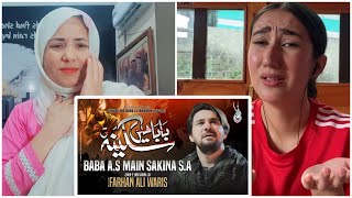 Indian Reaction  Farhan Ali Waris  Baba Mai Sakina 😰  Farsi  2023  Noha Reaction [upl. by Terri]