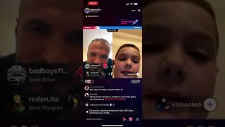 Aleks Visha live me cunin e vet ne tiktok [upl. by Melton]