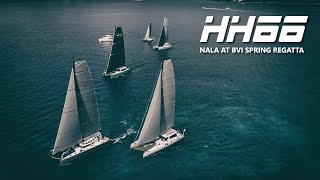 HH6603 Nala Sails in the 2017 BVI Spring Regatta [upl. by Becket]