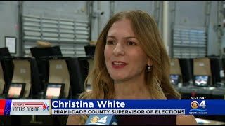 MiamiDade County Tests Voting Machines Ahead Of Midterm Elections [upl. by Prady]