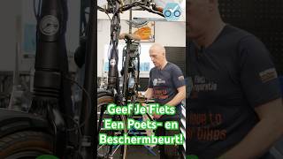 Geef Je Fiets Een Poets en Beschermbeurt fietsreparatie fietsenmaker [upl. by Lynea]