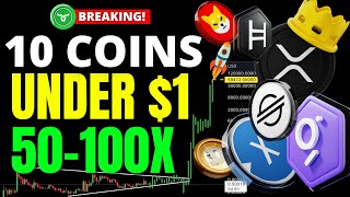 Top 10 Crypto Coins Will Make Millionaires BEST CRYPTO TO BUY NOW Under 1 in 2023 [upl. by Ssidnac]