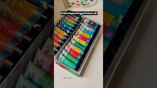 Unboxing Mont Marte Acrylic Paint Review😱 Unboxing Art Supplies shorts youtubeshorts viralvideo [upl. by Nylirem]