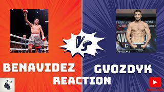 David Benavidez vs Oleksandr Gvozdyk Reaction [upl. by Niloc]