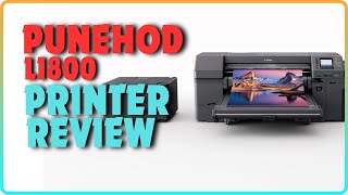 PUNEHOD L1800 A3 DTF Printer Review  Best Inkjet Printer for Graphic Design In 2024 [upl. by Bish]