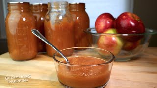 Canning Sweet Cinnamon Applesauce  How to Make amp Process Applesauce from Scratch [upl. by Hedwiga]