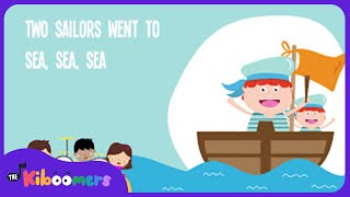 A Sailor Went to Sea Lyric Video  The Kiboomers Preschool Songs amp Nursery Rhymes [upl. by Alfons122]