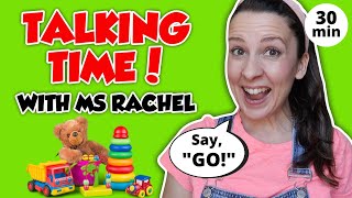 Talking Time with Ms Rachel  Baby Videos for Babies and Toddlers  Speech Delay Learning Video [upl. by Son336]