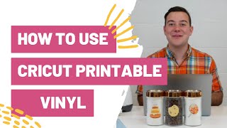 How To Use Cricut Printable Vinyl [upl. by Dutch]