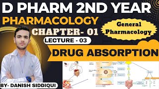 Ch01L3 Drug Absorption  Pharmacology D Pharm 2nd Year drugabsorption exitexam result dpharm [upl. by Atteynek]