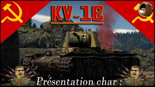 Présentation char  Le KV1E  Le plus OP des KV  WarThunder Fr [upl. by Einreb]