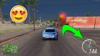 مود عداد السرعة في لعبة Gta San Andreas  ولايفوتـــــــــك [upl. by Zorine314]