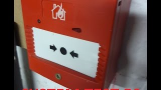 Fire alarm System test 59 Gent xenex [upl. by Edgard]