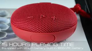 Waterproof IPX7 portable speaker with handsfree function [upl. by Feodora]